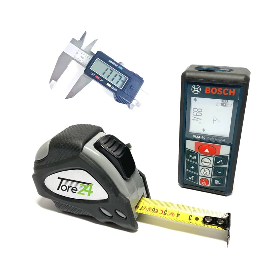 Ausmess-Service vor dem Kauf - Technische Beratung und Zeichnung - Rückerstattbare Anzahlung